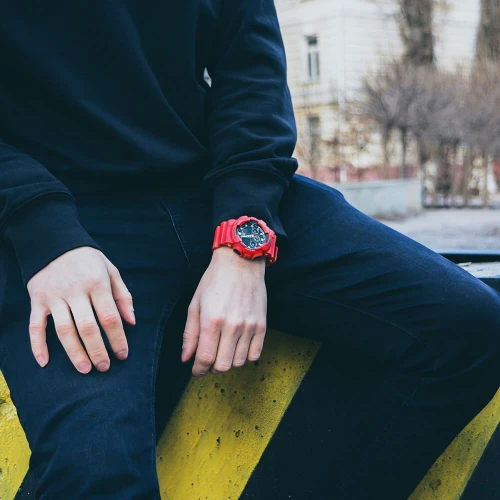 Чоловічий годинник CASIO G-SHOCK GA-100B-4AER купити за ціною 7370 грн на сайті - THEWATCH