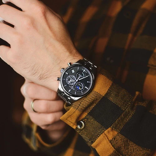 Чоловічий годинник CERTINA URBAN DS-8 CHRONOGRAPH MOON PHASE C033.450.11.051.00 купити за ціною 47310 грн на сайті - THEWATCH