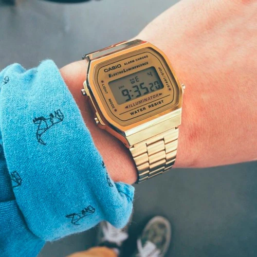 Чоловічий годинник CASIO RETRO A168WG-9EF купити за ціною 2940 грн на сайті - THEWATCH