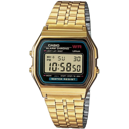 Чоловічий годинник CASIO RETRO A159WGEA-1EF купити за ціною 4640 грн на сайті - THEWATCH