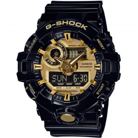 Чоловічий годинник CASIO G-SHOCK GA-710GB-1AER купити за ціною 8640 грн на сайті - THEWATCH