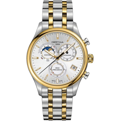 Чоловічий годинник CERTINA URBAN DS-8 CHRONOGRAPH MOON PHASE C033.450.22.031.00 купити за ціною 51610 грн на сайті - THEWATCH