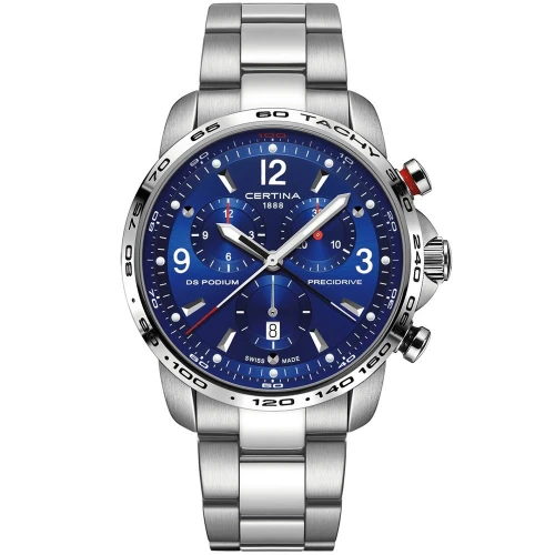 Чоловічий годинник CERTINA SPORT DS PODIUM CHRONOGRAPH 1/100 SEC C001.647.11.047.00 купити за ціною 49150 грн на сайті - THEWATCH