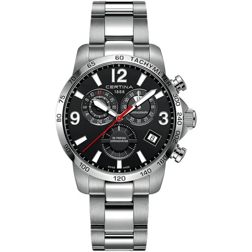 Чоловічий годинник CERTINA SPORT DS PODIUM CHRONOGRAPH GMT C034.654.11.057.00 купити за ціною 39630 грн на сайті - THEWATCH