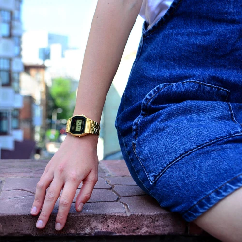 Чоловічий годинник CASIO RETRO A159WGEA-1EF купити за ціною 4640 грн на сайті - THEWATCH