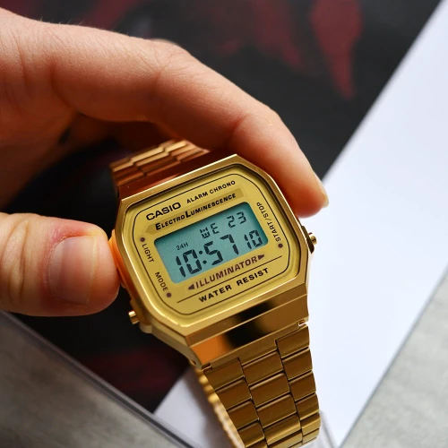 Чоловічий годинник CASIO RETRO A168WG-9EF купити за ціною 2940 грн на сайті - THEWATCH