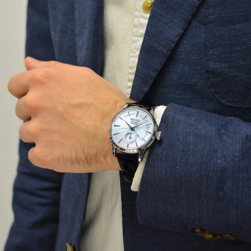 Чоловічий годинник SEIKO PRESAGE COCKTAIL TIME SKYDIVING SSA343J1 купити за ціною 27300 грн на сайті - THEWATCH