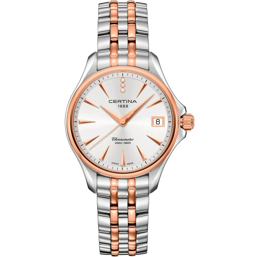 Жіночий годинник CERTINA AQUA DS ACTION LADY DIAMONDS C032.051.22.036.00 купити за ціною 31950 грн на сайті - THEWATCH