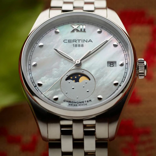 Жіночий годинник CERTINA URBAN DS-8 LADY MOON PHASE C033.257.11.118.00 купити за ціною 28260 грн на сайті - THEWATCH