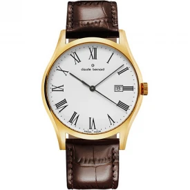Чоловічий годинник CLAUDE BERNARD SOPHISTICATED CLASSICS 53003 37J BR купити за ціною 11054 грн на сайті - THEWATCH