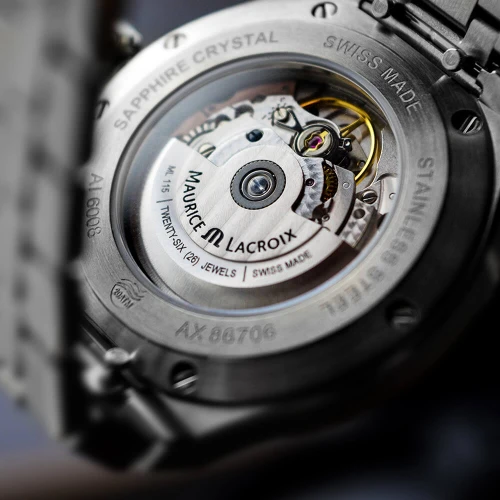 Мужские наручные часы MAURICE LACROIX AIKON AUTOMATIC 42MM AI6008-SS002-331-1 купить по цене 0 грн на сайте - THEWATCH