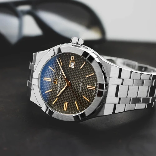 Мужские наручные часы MAURICE LACROIX AIKON AUTOMATIC 42MM AI6008-SS002-331-1 купить по цене 0 грн на сайте - THEWATCH