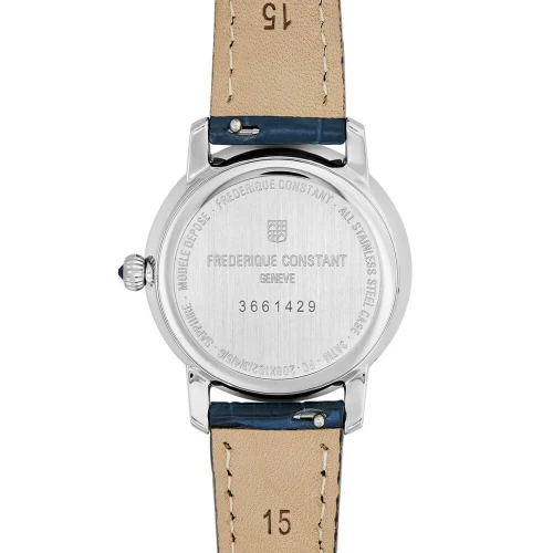 Жіночий годинник FREDERIQUE CONSTANT SLIMLINE LADIES MOONPHASE FC-206MPWD1S6 купити за ціною 62020 грн на сайті - THEWATCH