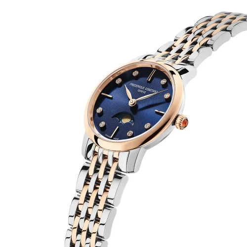 Жіночий годинник FREDERIQUE CONSTANT SLIMLINE LADIES MOONPHASE FC-206ND1S2B купити за ціною 82690 грн на сайті - THEWATCH