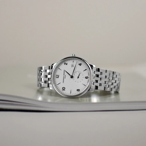 Чоловічий годинник FREDERIQUE CONSTANT SLIMLINE GENTS SMALL SECOND FC-245SA5S6B купити за ціною 50030 грн на сайті - THEWATCH