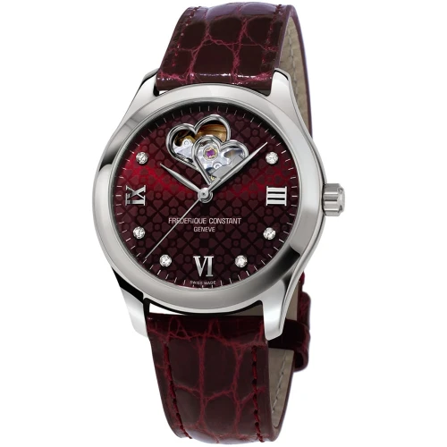 Жіночий годинник FREDERIQUE CONSTANT DOUBLE HEART BEAT AUTOMATIC FC-310BRGDHB3B6 купити за ціною 109270 грн на сайті - THEWATCH