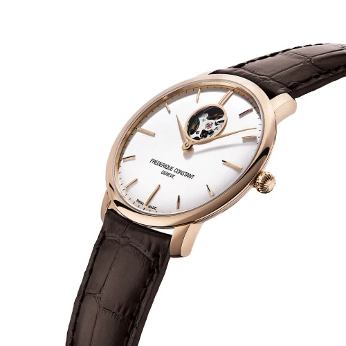 Чоловічий годинник FREDERIQUE CONSTANT SLIMLINE HEART BEAT AUTOMATIC FC-312V4S4 купити за ціною 141750 грн на сайті - THEWATCH