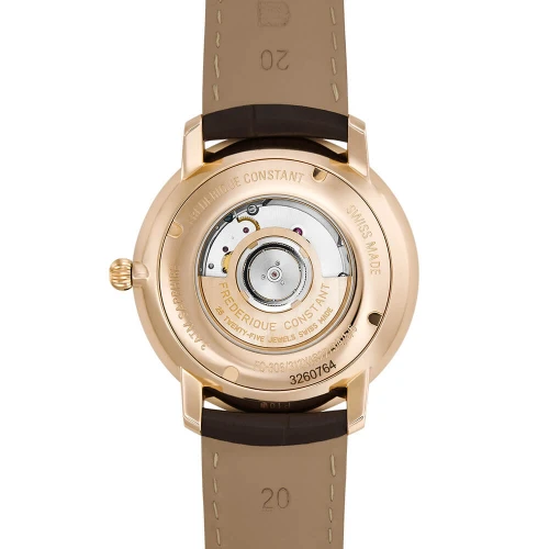 Чоловічий годинник FREDERIQUE CONSTANT SLIMLINE HEART BEAT AUTOMATIC FC-312V4S4 купити за ціною 141750 грн на сайті - THEWATCH