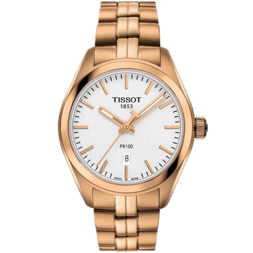 Жіночий годинник TISSOT PR 100 LADY T101.210.33.031.01 купити за ціною 22010 грн на сайті - THEWATCH