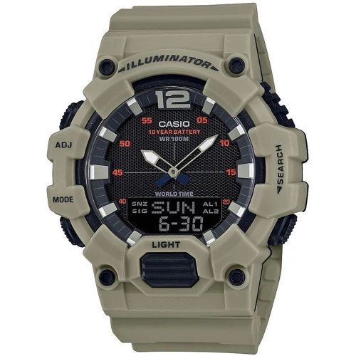 Чоловічий годинник CASIO ILLUMINATOR HDC-700-3A3VEF купити за ціною 4260 грн на сайті - THEWATCH