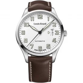 Чоловічий годинник LOUIS ERARD HERITAGE 69297 AA01.BVA07 купити за ціною 39550 грн на сайті - THEWATCH