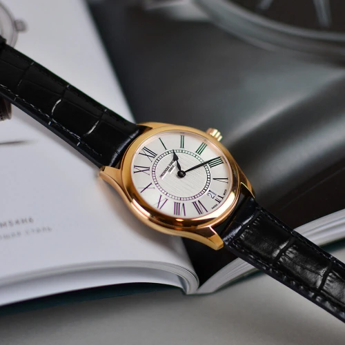 Жіночий годинник FREDERIQUE CONSTANT CLASSICS QUARTZ LADIES FC-220MS3B4 купити за ціною 64970 грн на сайті - THEWATCH