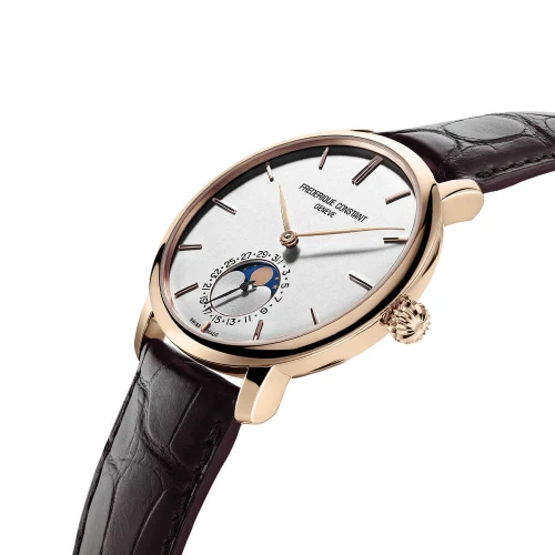 Чоловічий годинник FREDERIQUE CONSTANT SLIMLINE MOONPHASE MANUFACTURE FC-705V4S4 купити за ціною 208460 грн на сайті - THEWATCH