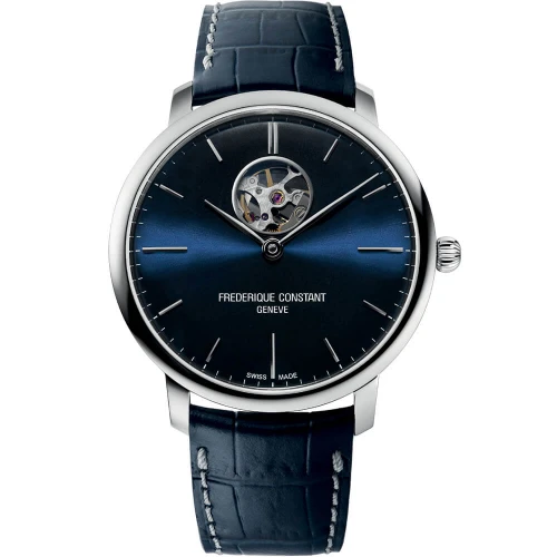 Чоловічий годинник FREDERIQUE CONSTANT SLIMLINE HEART BEAT AUTOMATIC FC-312N4S6 купити за ціною 118130 грн на сайті - THEWATCH