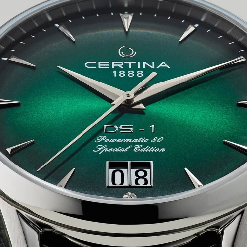 Чоловічий годинник CERTINA HERITAGE DS-1 BIG DATE POWERMATIC 80 C029.426.11.091.60 купити за ціною 54370 грн на сайті - THEWATCH