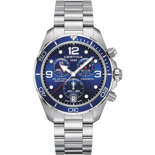 Чоловічий годинник CERTINA AQUA DS ACTION CHRONOGRAPH C032.434.11.047.00 купити за ціною 42090 грн на сайті - THEWATCH