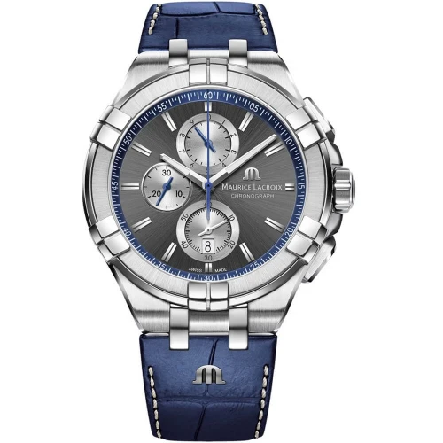 Чоловічий годинник MAURICE LACROIX AIKON QUARTZ CHRONOGRAPH AI1018-SS001-333-1 купити за ціною 77480 грн на сайті - THEWATCH
