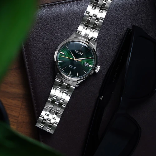 Чоловічий годинник SEIKO PRESAGE COCKTAIL TIME MOCKINGBIRD SRPE15J1 купити за ціною 22200 грн на сайті - THEWATCH