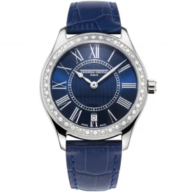 Жіночий годинник FREDERIQUE CONSTANT CLASSICS LADIES QUARTZ FC-220MN3BD6 купити за ціною 162430 грн на сайті - THEWATCH