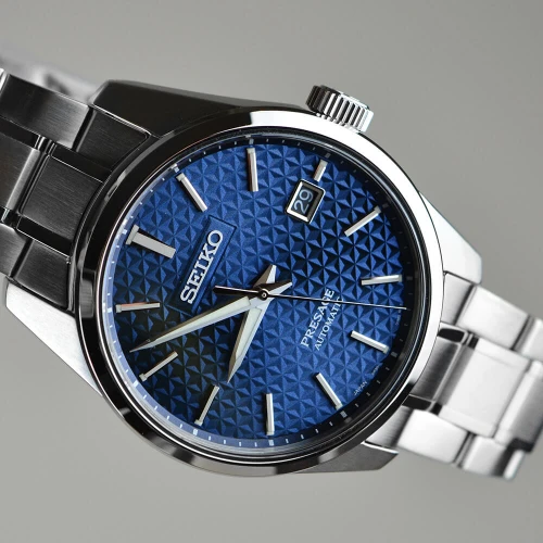 Мужские наручные часы SEIKO PRESAGE SHARP EDGED AITETSU SPB167J1 купить по цене 50000 грн на сайте - THEWATCH