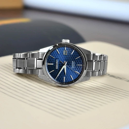 Мужские наручные часы SEIKO PRESAGE SHARP EDGED AITETSU SPB167J1 купить по цене 50000 грн на сайте - THEWATCH
