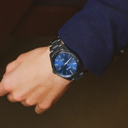 Мужские наручные часы SEIKO PRESAGE SHARP EDGED AITETSU SPB167J1 купить по цене 50000 грн на сайте - THEWATCH