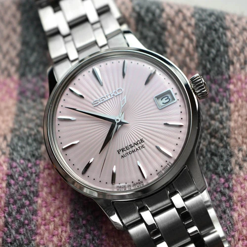Жіночий годинник SEIKO PRESAGE COCKTAIL TIME COSMOPOLITAN SRP839J1 купити за ціною 20200 грн на сайті - THEWATCH