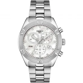 Жіночий годинник TISSOT PR 100 SPORT CHIC CHRONOGRAPH T101.917.11.116.00 купити за ціною 33620 грн на сайті - THEWATCH