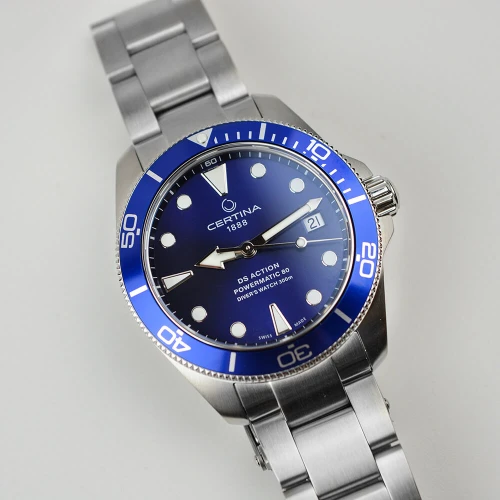 Чоловічий годинник CERTINA AQUA DS ACTION DIVER C032.807.11.041.00 купити за ціною 44850 грн на сайті - THEWATCH