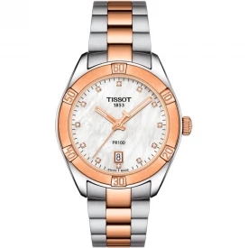 Жіночий годинник TISSOT PR 100 SPORT CHIC T101.910.22.116.00 купити за ціною 29650 грн на сайті - THEWATCH