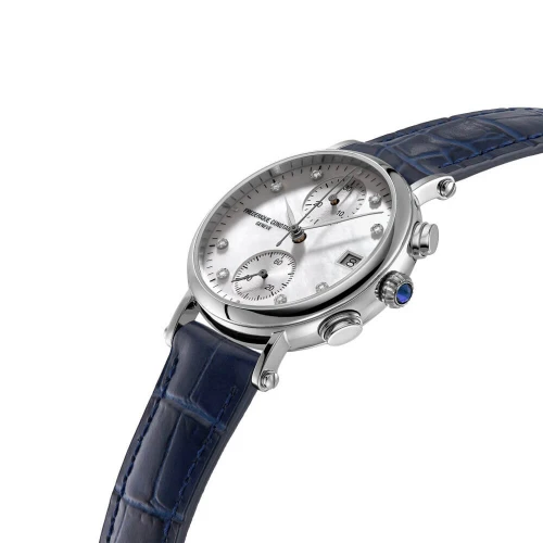 Жіночий годинник FREDERIQUE CONSTANT CLASSICS QUARTZ CHRONOGRAPH LADIES FC-291MPWD2R6 купити за ціною 73830 грн на сайті - THEWATCH