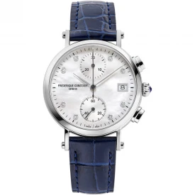 Жіночий годинник FREDERIQUE CONSTANT CLASSICS QUARTZ CHRONOGRAPH LADIES FC-291MPWD2R6 купити за ціною 73830 грн на сайті - THEWATCH