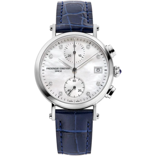 Жіночий годинник FREDERIQUE CONSTANT CLASSICS QUARTZ CHRONOGRAPH LADIES FC-291MPWD2R6 купити за ціною 73830 грн на сайті - THEWATCH