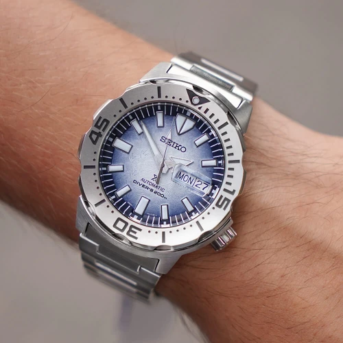 Чоловічий годинник SEIKO PROSPEX MONSTER SAVE THE OCEAN ANTARCTICA SRPG57K1 купити за ціною 27800 грн на сайті - THEWATCH