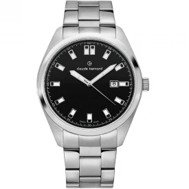 Чоловічий годинник CLAUDE BERNARD CLASSIC 53019 3M NIN купити за ціною 11830 грн на сайті - THEWATCH