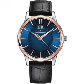 Чоловічий годинник CLAUDE BERNARD CLASSIC 63003 357R BUIR купити за ціною 17820 грн на сайті - THEWATCH