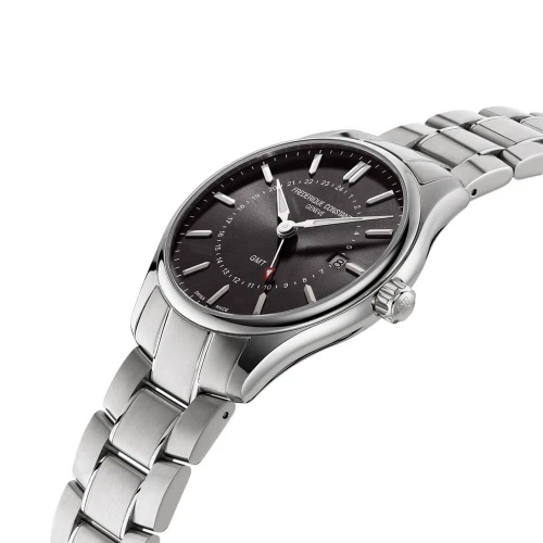 Чоловічий годинник FREDERIQUE CONSTANT CLASSICS QUARTZ GMT FC-252DGS5B6B купити за ціною 64970 грн на сайті - THEWATCH