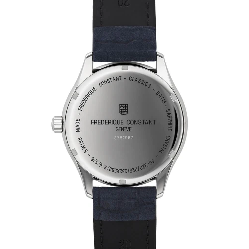 Чоловічий годинник FREDERIQUE CONSTANT CLASSICS QUARTZ GMT FC-252NS5B6 купити за ціною 53160 грн на сайті - THEWATCH