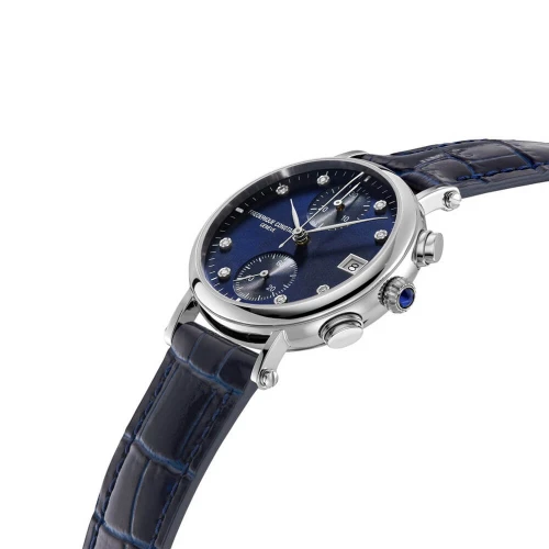 Жіночий годинник FREDERIQUE CONSTANT CLASSICS QUARTZ CHRONOGRAPH LADIES FC-291MPND2R6 купити за ціною 73830 грн на сайті - THEWATCH