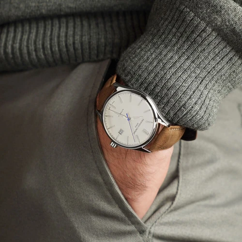 Чоловічий годинник FREDERIQUE CONSTANT CLASSICS INDEX AUTOMATIC FC-303NS5B6 купити за ціною 59070 грн на сайті - THEWATCH